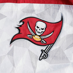 Tampa Bay Buccaneers Starter Thursday Night Gridiron Raglan Half-Zip Hooded Jacket - White/Red discount