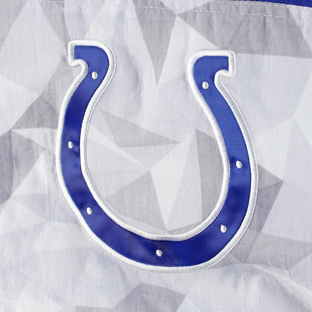 Indianapolis Colts Starter Thursday Night Gridiron Raglan Half-Zip Hooded Jacket - White/Royal online