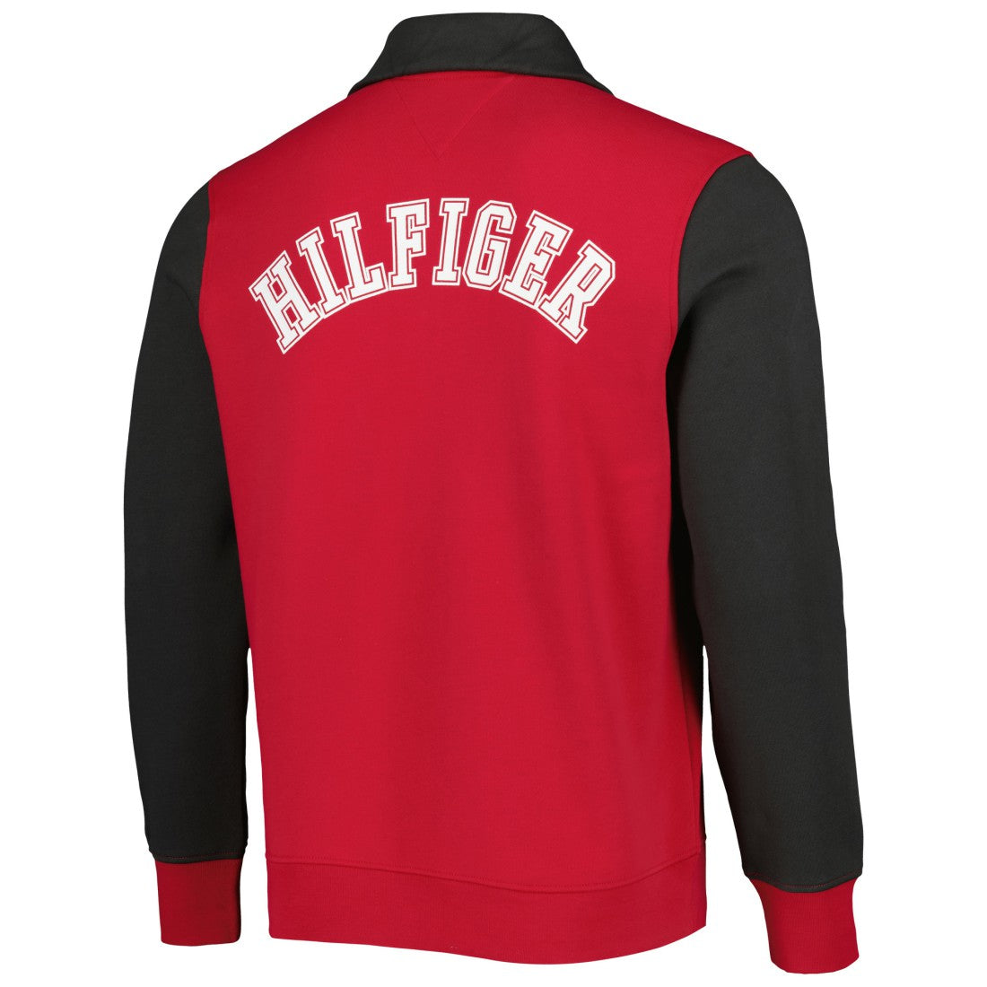 Tampa Bay Buccaneers Tommy Hilfiger Aiden Quarter-Zip Sweatshirt - Red/Pewter for sale