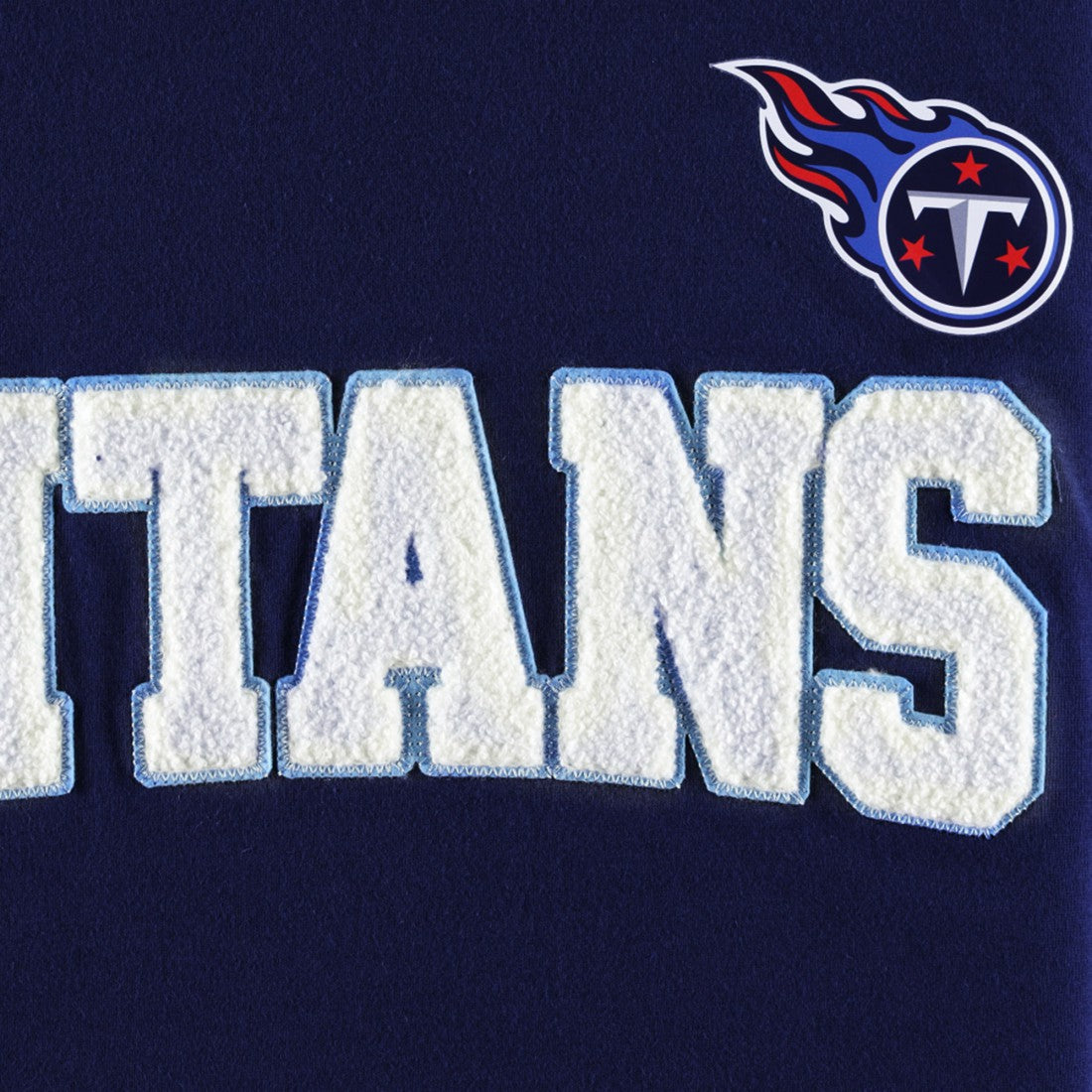 Tennessee Titans Tommy Hilfiger Alex Long Sleeve Hoodie T-Shirt - Navy/White outlet