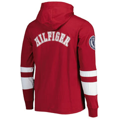 Washington Commanders Tommy Hilfiger Alex Long Sleeve Hoodie T-Shirt - Burgundy/White cheap