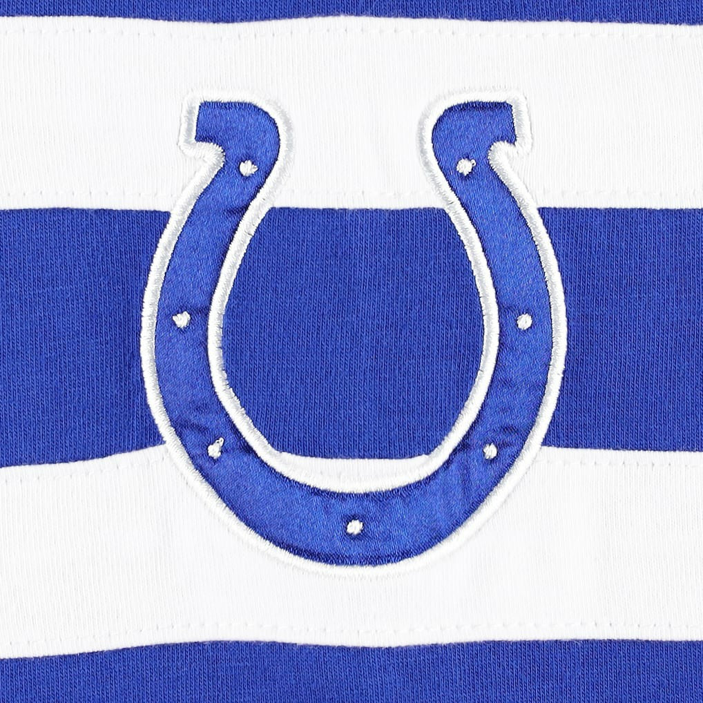 Indianapolis Colts Starter Halftime Long Sleeve T-Shirt - Royal/White discount