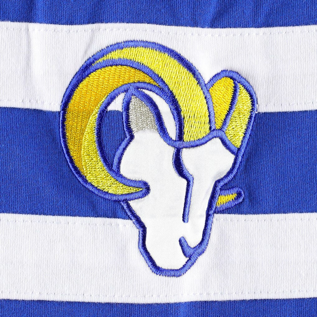 Los Angeles Rams Starter Halftime Long Sleeve T-Shirt - Royal/White cheap