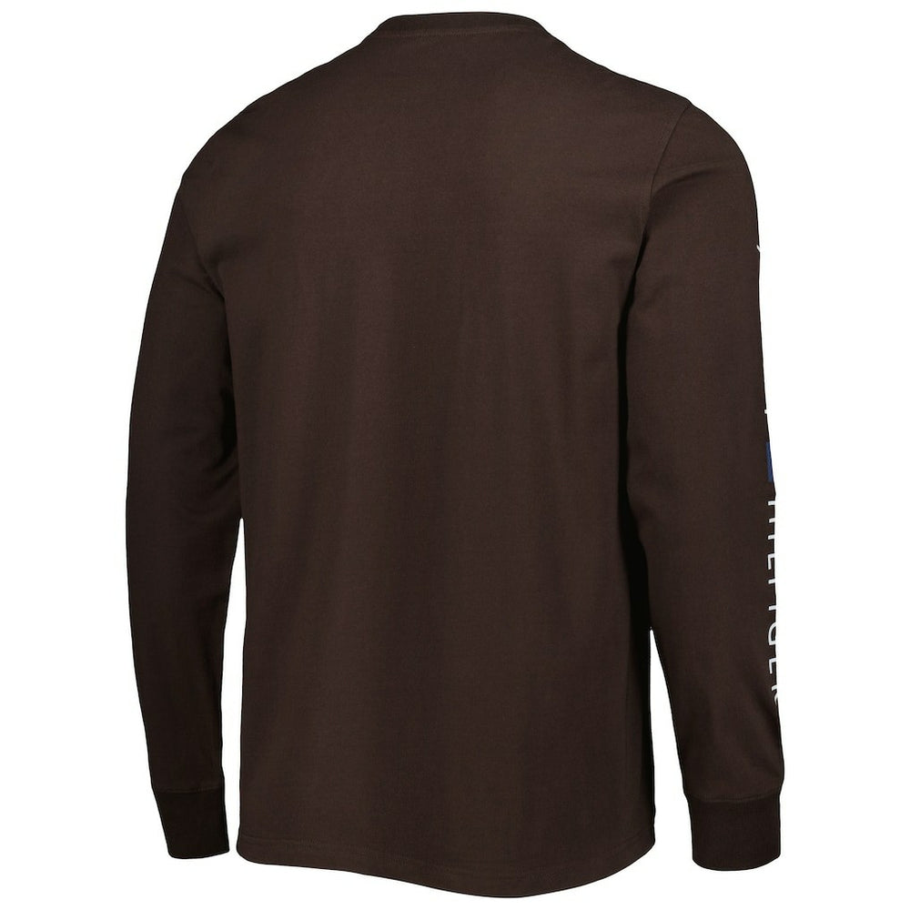 Cleveland Browns Tommy Hilfiger Peter Team Long Sleeve T-Shirt - Brown cheap