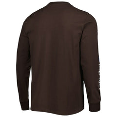 Cleveland Browns Tommy Hilfiger Peter Team Long Sleeve T-Shirt - Brown cheap