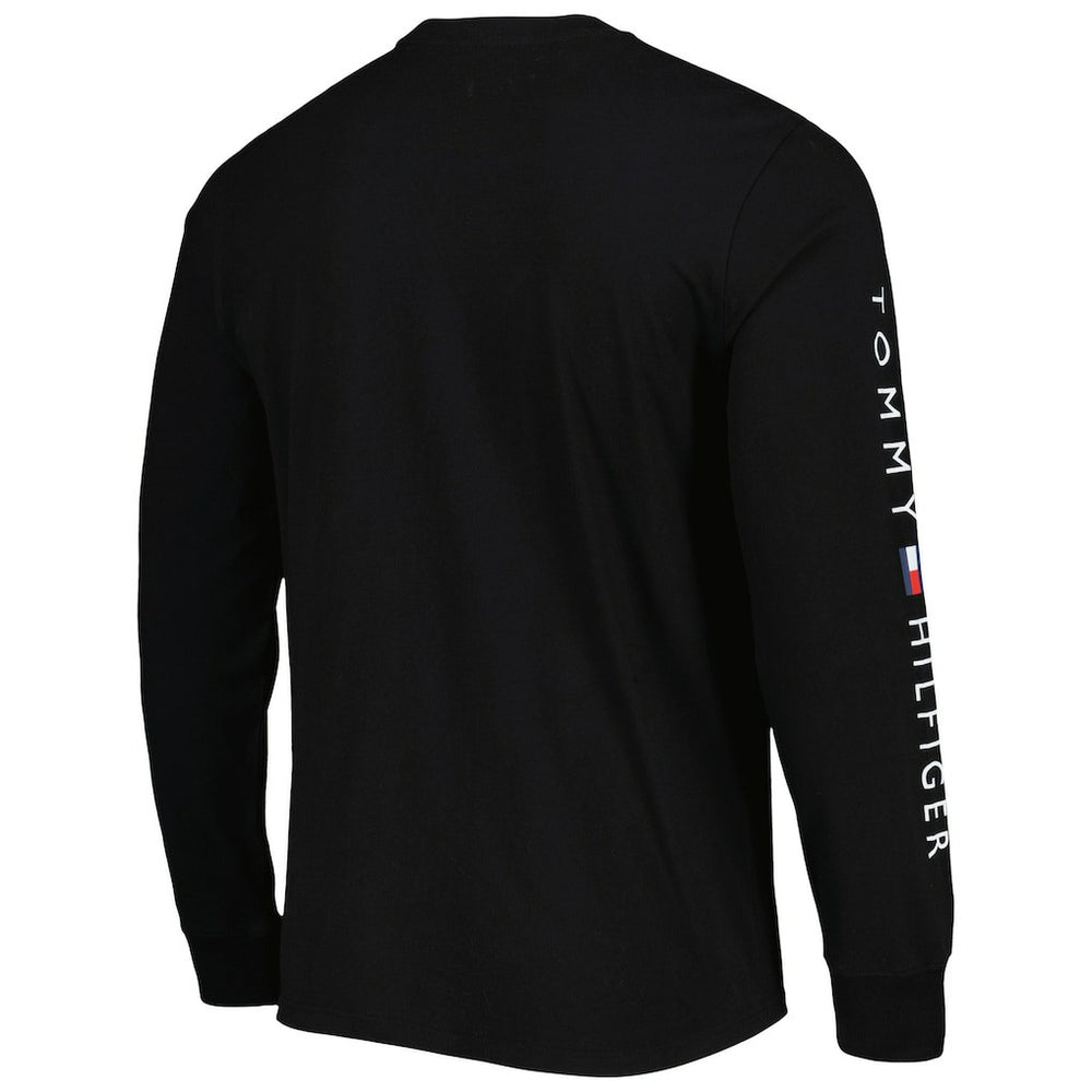 Las Vegas Raiders Tommy Hilfiger Peter Team Long Sleeve T-Shirt - Black on sale