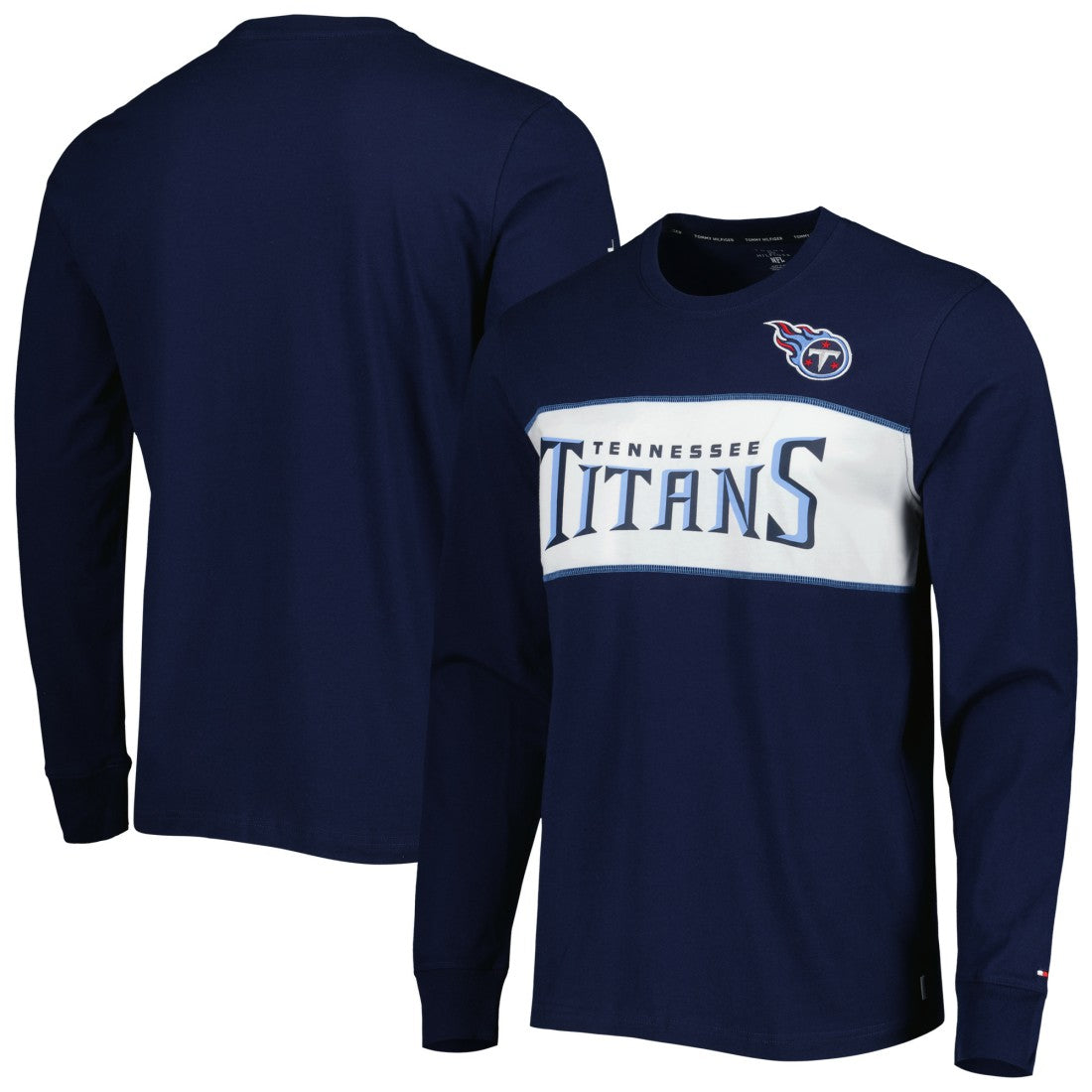 Tennessee Titans Tommy Hilfiger Peter Team Long Sleeve T-Shirt - Navy sale