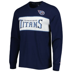 Tennessee Titans Tommy Hilfiger Peter Team Long Sleeve T-Shirt - Navy sale