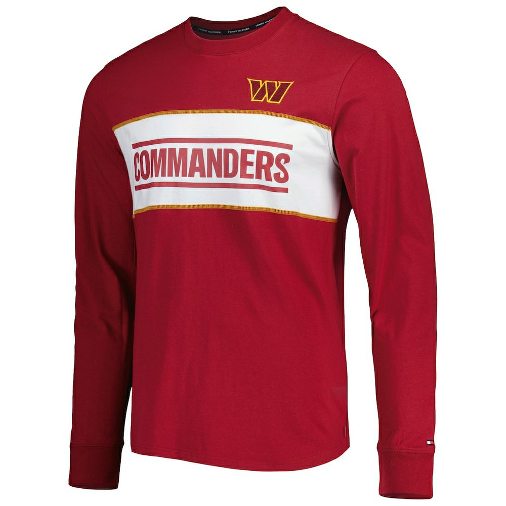 Washington Commanders Tommy Hilfiger Peter Team Long Sleeve T-Shirt - Burgundy discount
