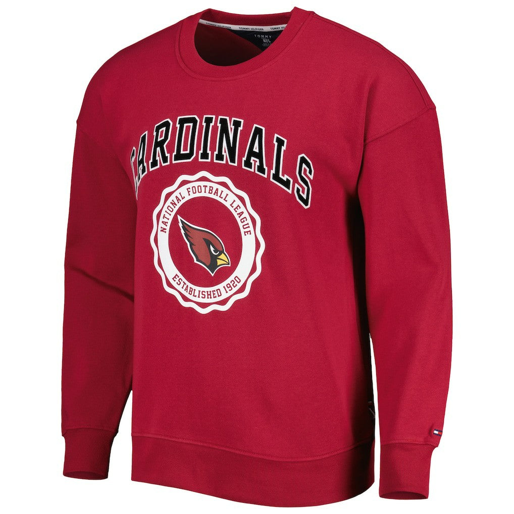 Arizona Cardinals Tommy Hilfiger Ronald Crew Sweatshirt - Cardinal online