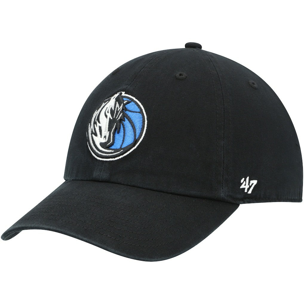 Dallas Mavericks '47 Core Logo Clean Up Adjustable Hat sale - Black outlet