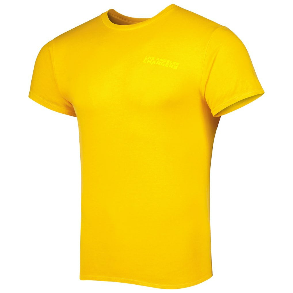 Los Angeles Chargers '47 Fast Track Tonal Highlight T-Shirt - Gold on sale