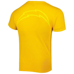Los Angeles Chargers '47 Fast Track Tonal Highlight T-Shirt - Gold on sale