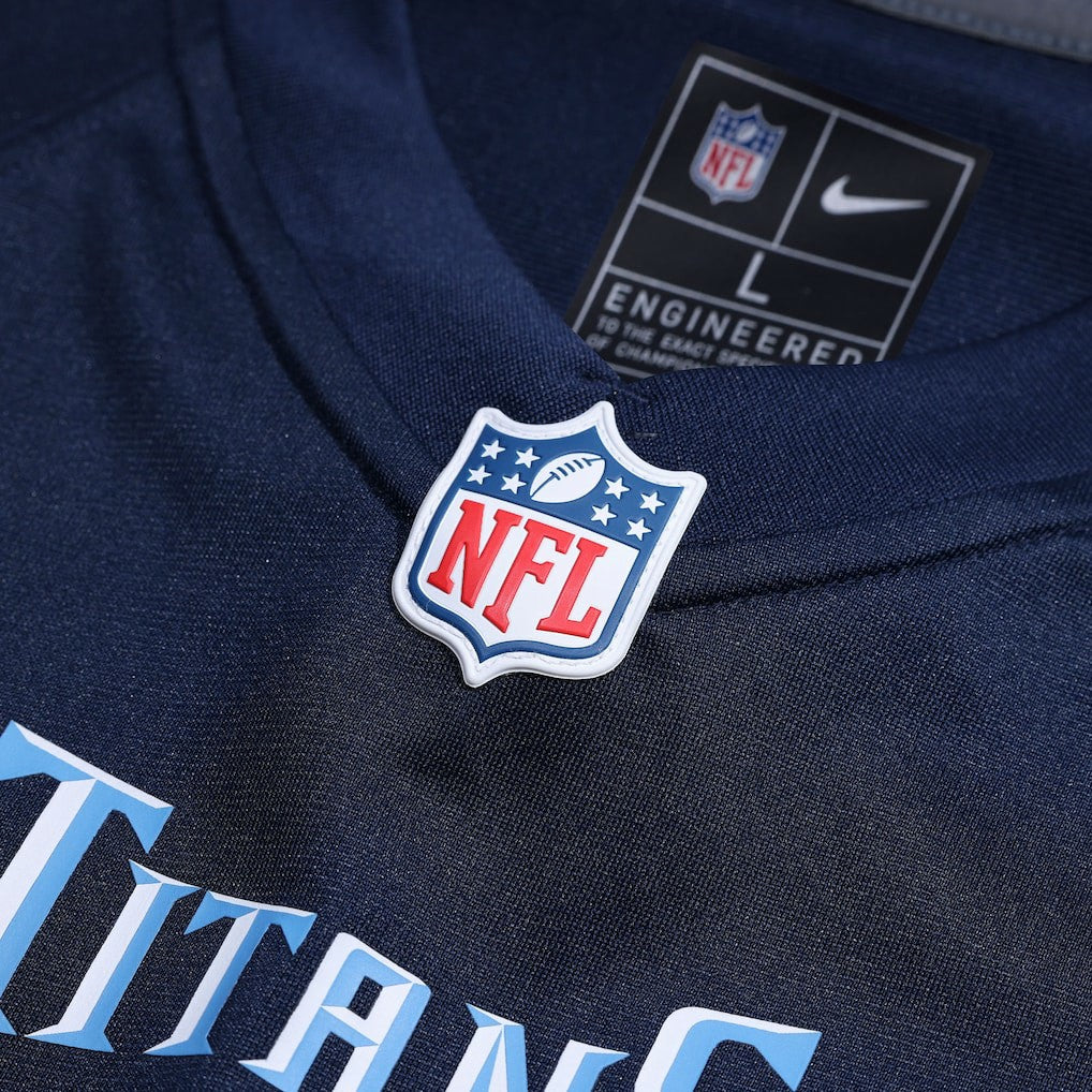 Treylon Burks Tennessee Titans Player Game Jersey - Navy cheap