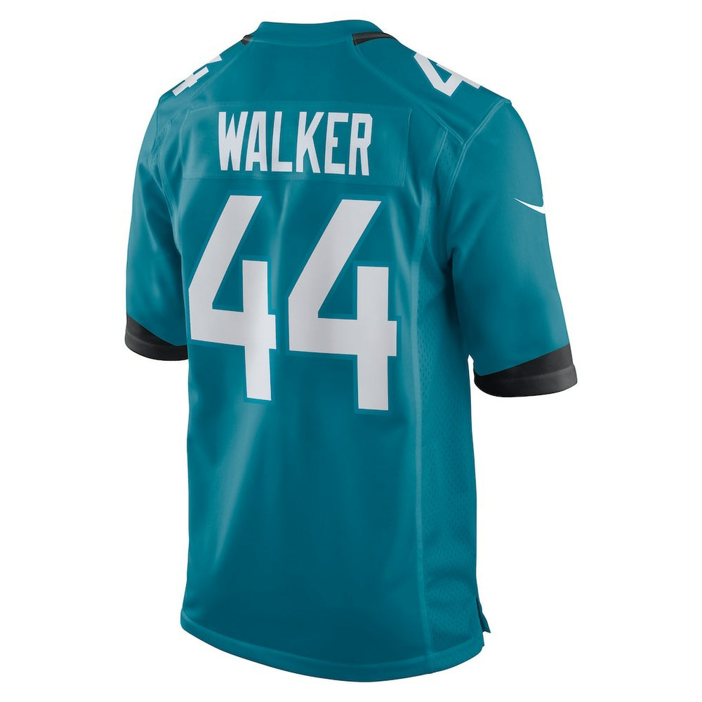 Travon Walker Jacksonville Jaguars Player Game Jersey - Teal outlet