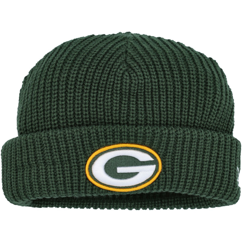Green Bay Packers New Era Fisherman Skully Cuffed Knit Hat - Green outlet