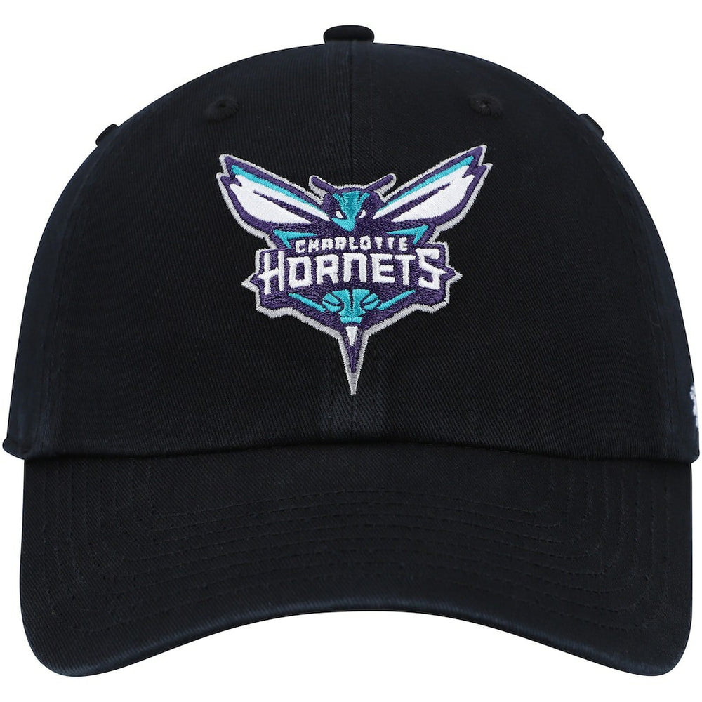 Charlotte Hornets '47 Core Logo Clean Up Adjustable Hat - Black outlet