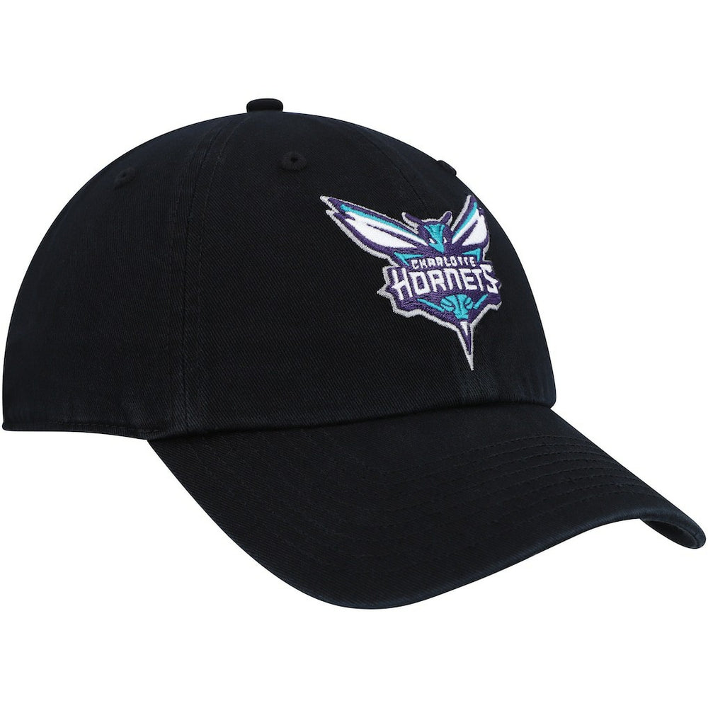 Charlotte Hornets '47 Core Logo Clean Up Adjustable Hat - Black outlet