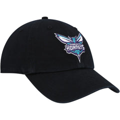 Charlotte Hornets '47 Core Logo Clean Up Adjustable Hat - Black outlet
