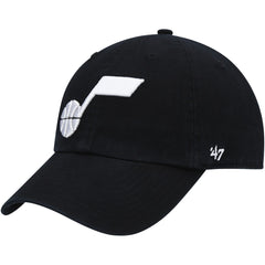 Utah Jazz '47 Core Logo Clean Up Adjustable Hat - Black on sale