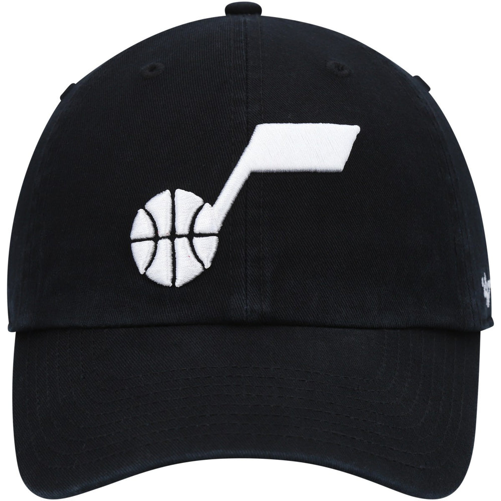 Utah Jazz '47 Core Logo Clean Up Adjustable Hat - Black on sale