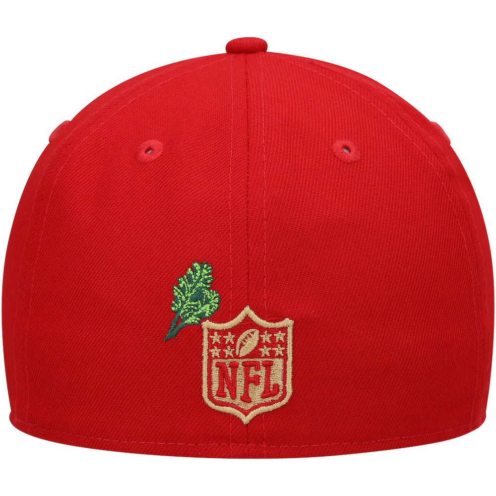 San Francisco 49ers New Era Stateview 59FIFTY Fitted Hat - Scarlet for sale