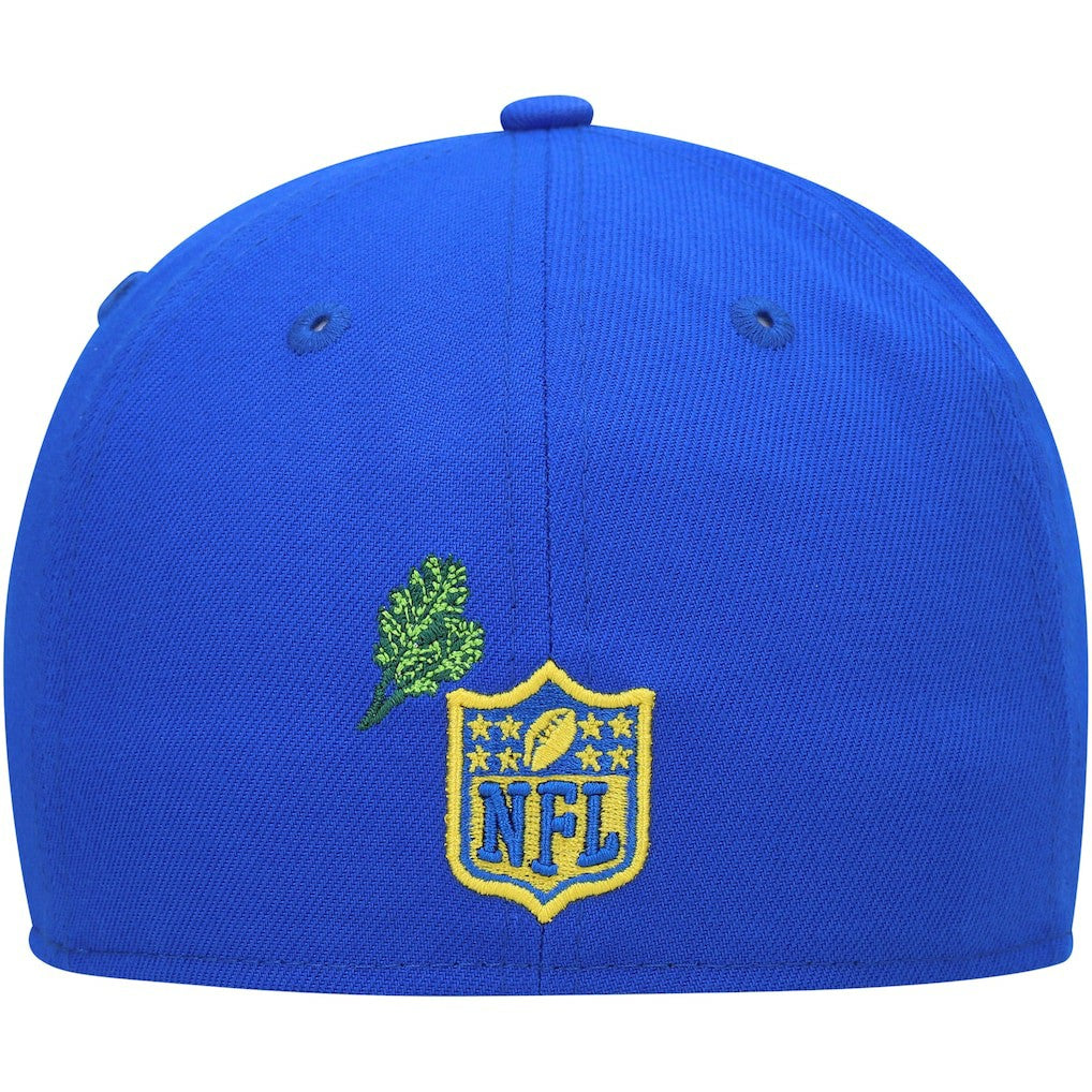 Los Angeles Rams New Era Stateview 59FIFTY Fitted Hat - Royal on sale