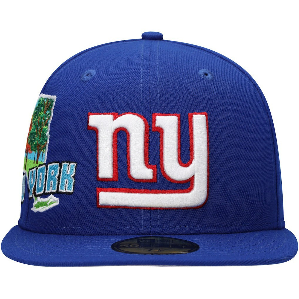 New York Giants New Era Stateview 59FIFTY Fitted Hat - Royal sale