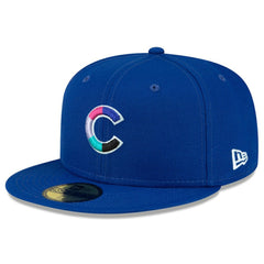 Chicago Cubs 2016 World Series Polar Lights 59FIFTY Fitted Hat Royal
