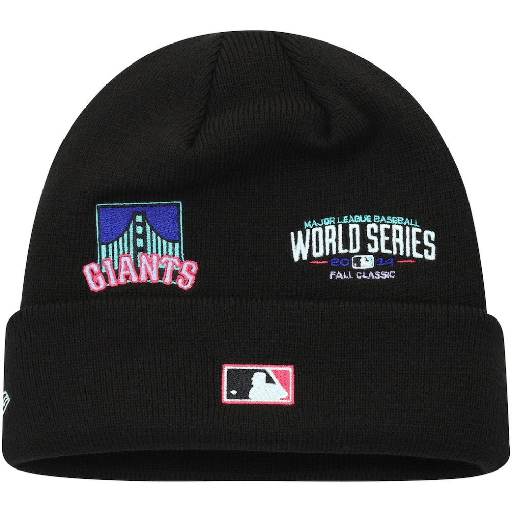 San Francisco Giants Polar Lights Cuffed Knit Hat Black