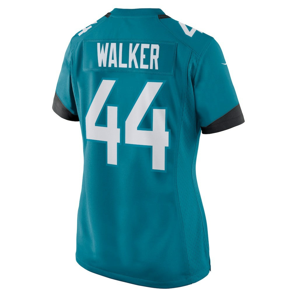 Travon Walker Jacksonville Jaguars Women's Player Jersey - Teal discount