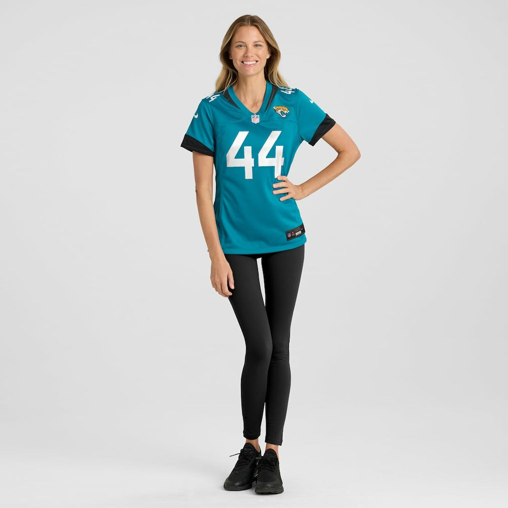 Travon Walker Jacksonville Jaguars Women's Player Jersey - Teal discount