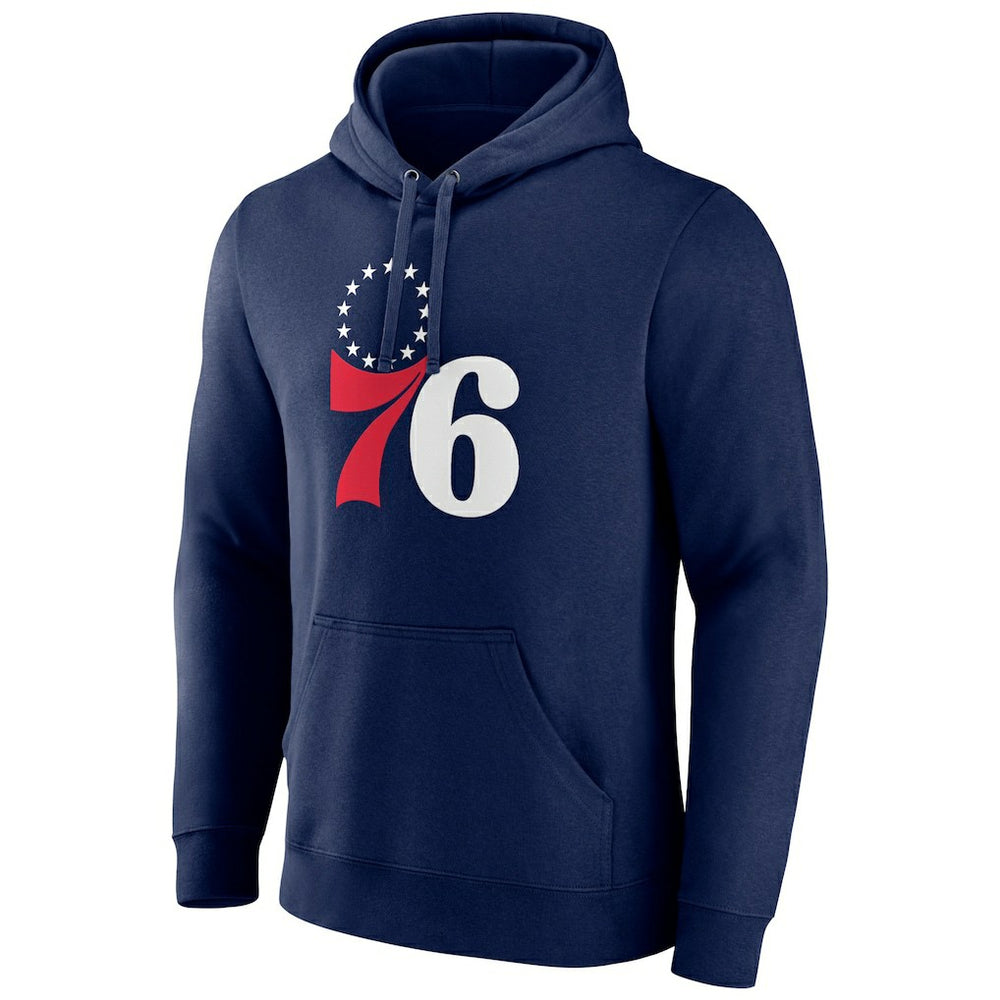 Tyrese Maxey Philadelphia 76ers Playmaker Pullover Hoodie - Navy sale