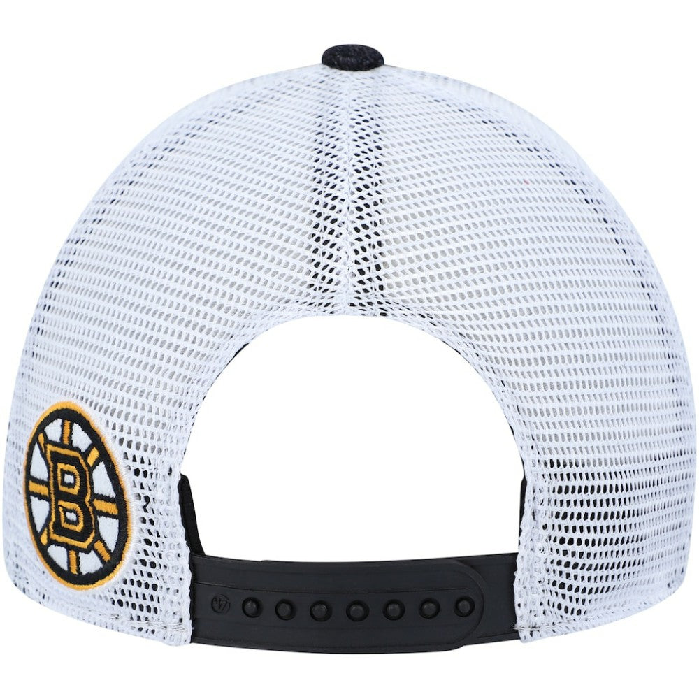 Boston Bruins '47 Women's Encore MVP Trucker Snapback Hat - Black/White Hats