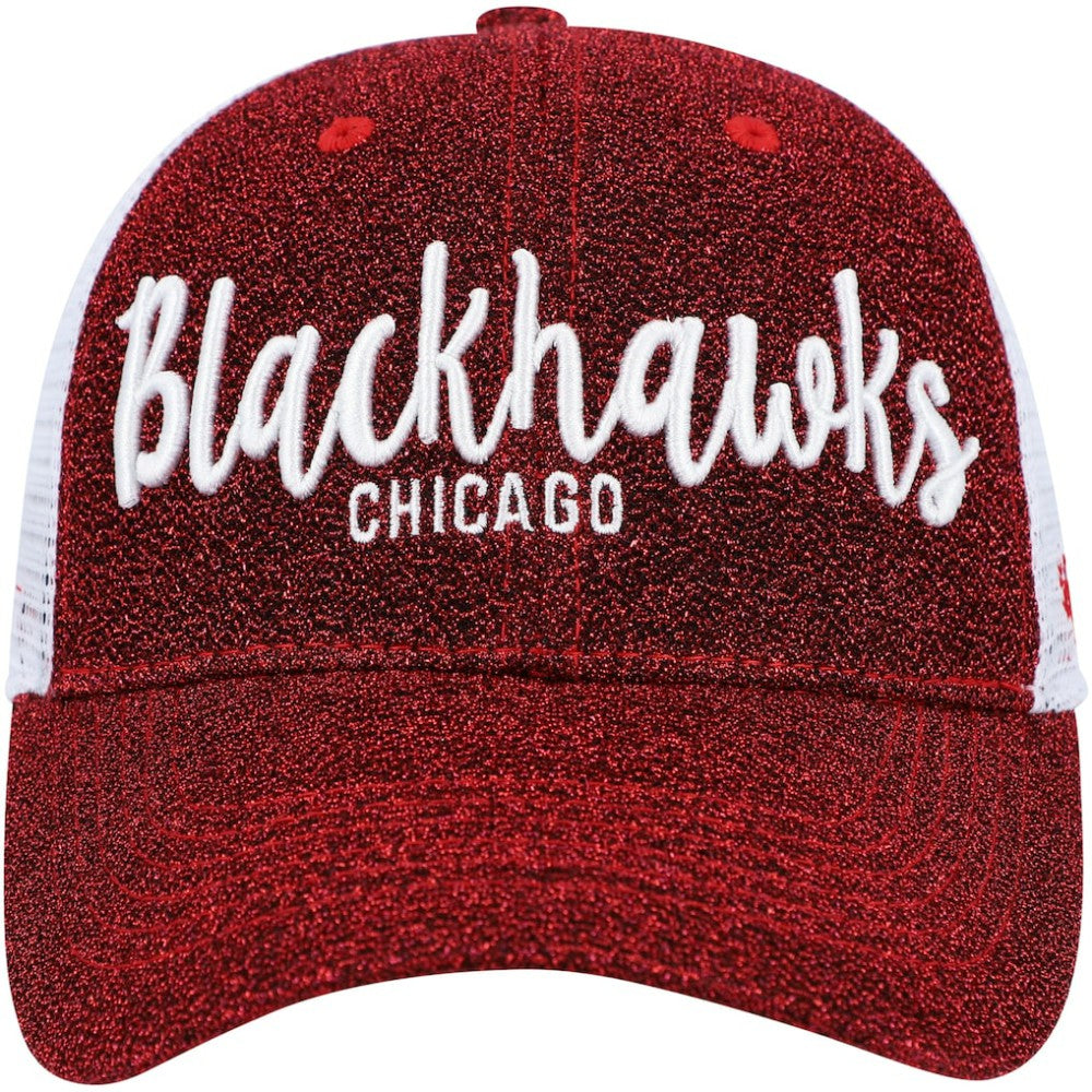 Chicago Blackhawks '47 Women's Encore MVP Trucker Snapback Hat - Red/White Hats