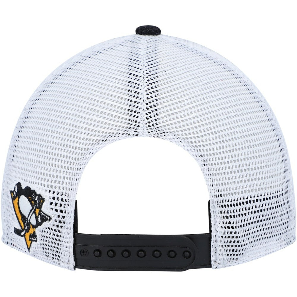 Pittsburgh Penguins '47 Women's Encore MVP Trucker Snapback Hat - Black/White Hats
