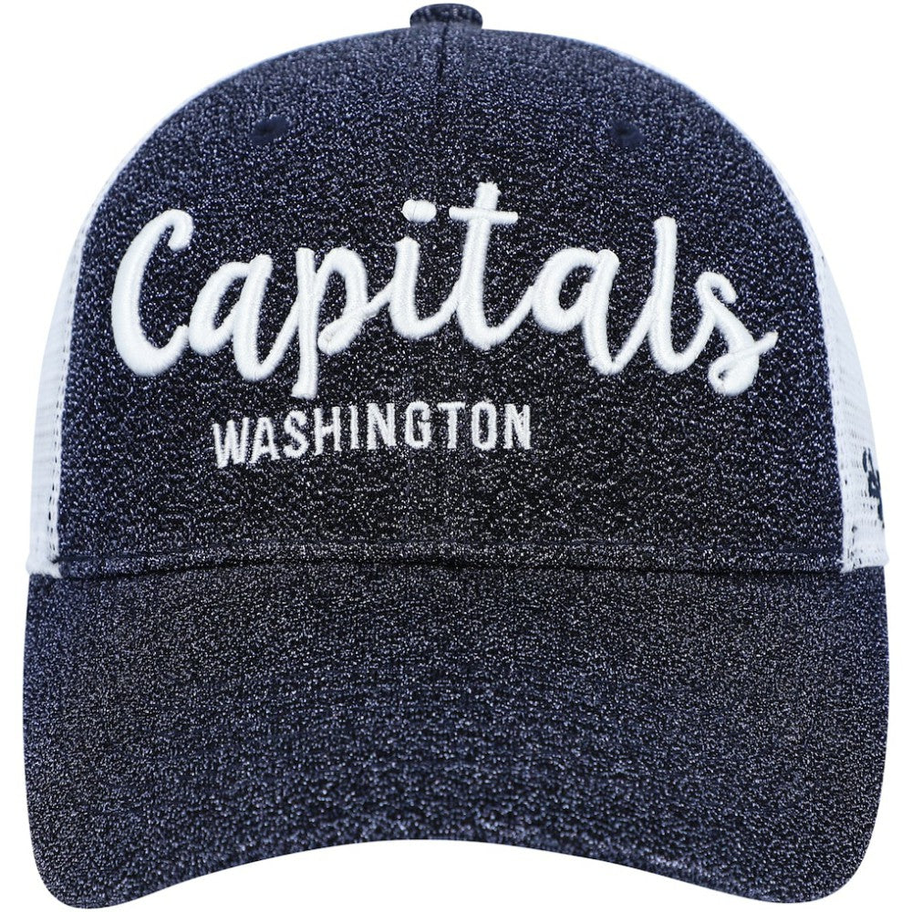 Washington Capitals '47 Women's Encore MVP Trucker Snapback Hat - Navy/White Hats