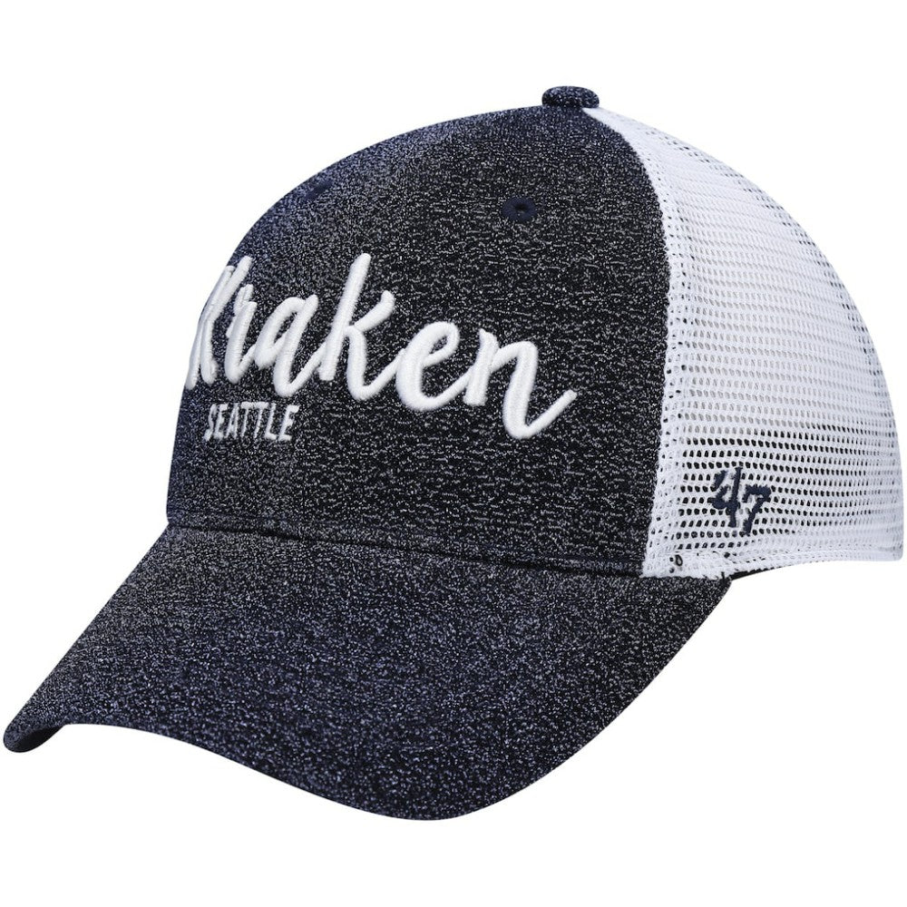 Seattle Kraken '47 Women's Encore MVP Trucker Snapback Hat - Navy/ Hats