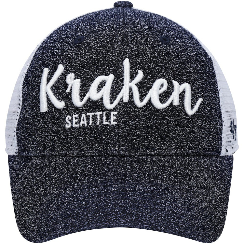 Seattle Kraken '47 Women's Encore MVP Trucker Snapback Hat - Navy/ Hats