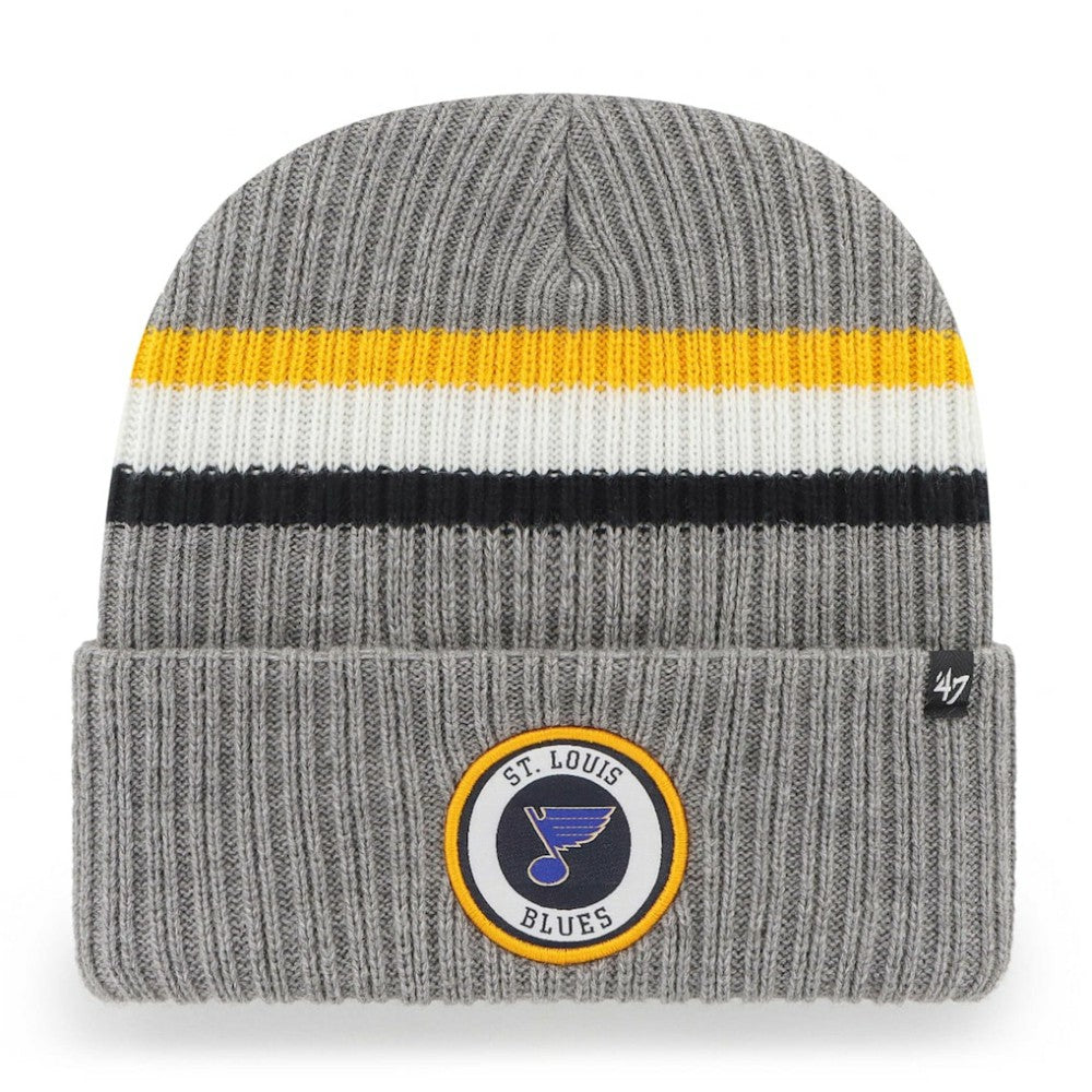 St. Louis Blues '47 Highline Cuffed Knit Hat - Charcoal Hats