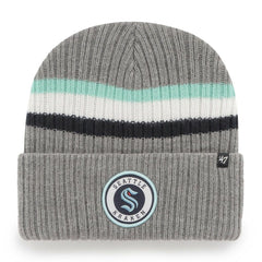 Seattle Kraken '47 Highline Cuffed Knit Hat - Charcoal Hats