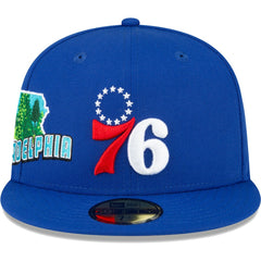 Philadelphia 76ers Stateview 59FIFTY Fitted Hat - Royal outlet