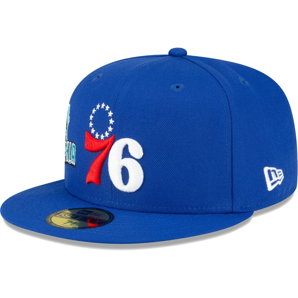 Philadelphia 76ers Stateview 59FIFTY Fitted Hat - Royal outlet