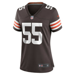 Ethan Pocic Cleveland Browns Women's Game Jersey - Brown on sale