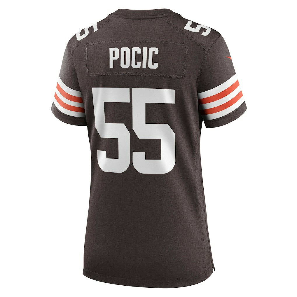 Ethan Pocic Cleveland Browns Women's Game Jersey - Brown on sale