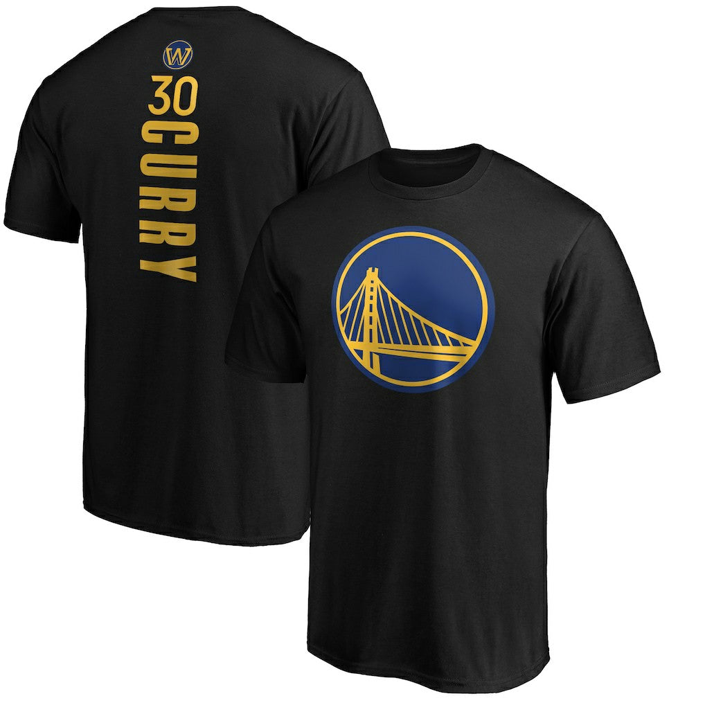 Stephen Curry Golden State Warriors Playmaker Name & Number Logo T-Shirt sale - Black sale