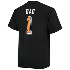 San Francisco Giants Big & Tall Father's Day #1 Dad T-Shirt Black