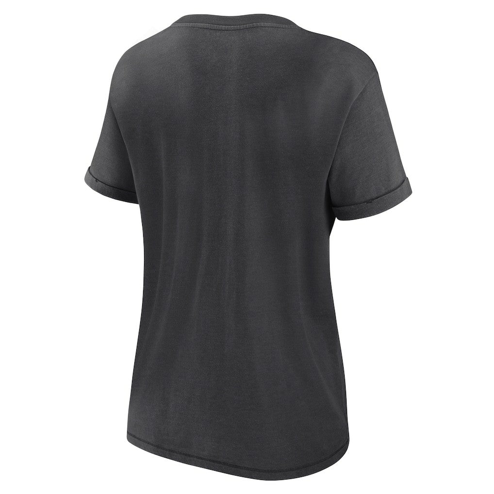 Las Vegas Raiders Women's Hit Snow Washed T-Shirt - Charcoal online
