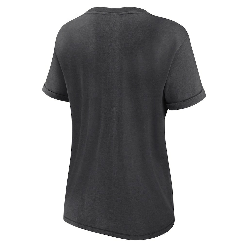 Las Vegas Raiders Women's Hit Snow Washed T-Shirt - Charcoal online