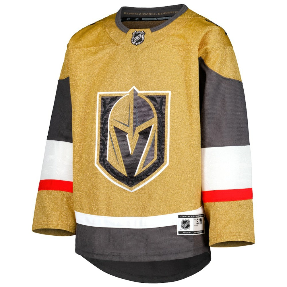Vegas Golden Knights Youth 2021/22 Home Premier Jersey - Gold Jerseys